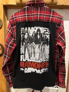 Chemise Ramones Line Up