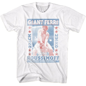 T-Shirt André Géant Ferré