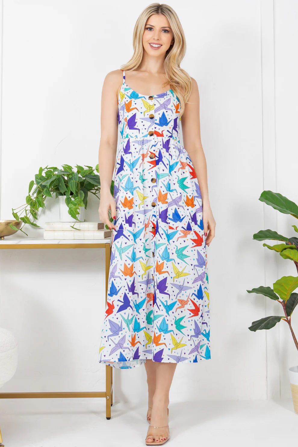 Robe Maxi Origami