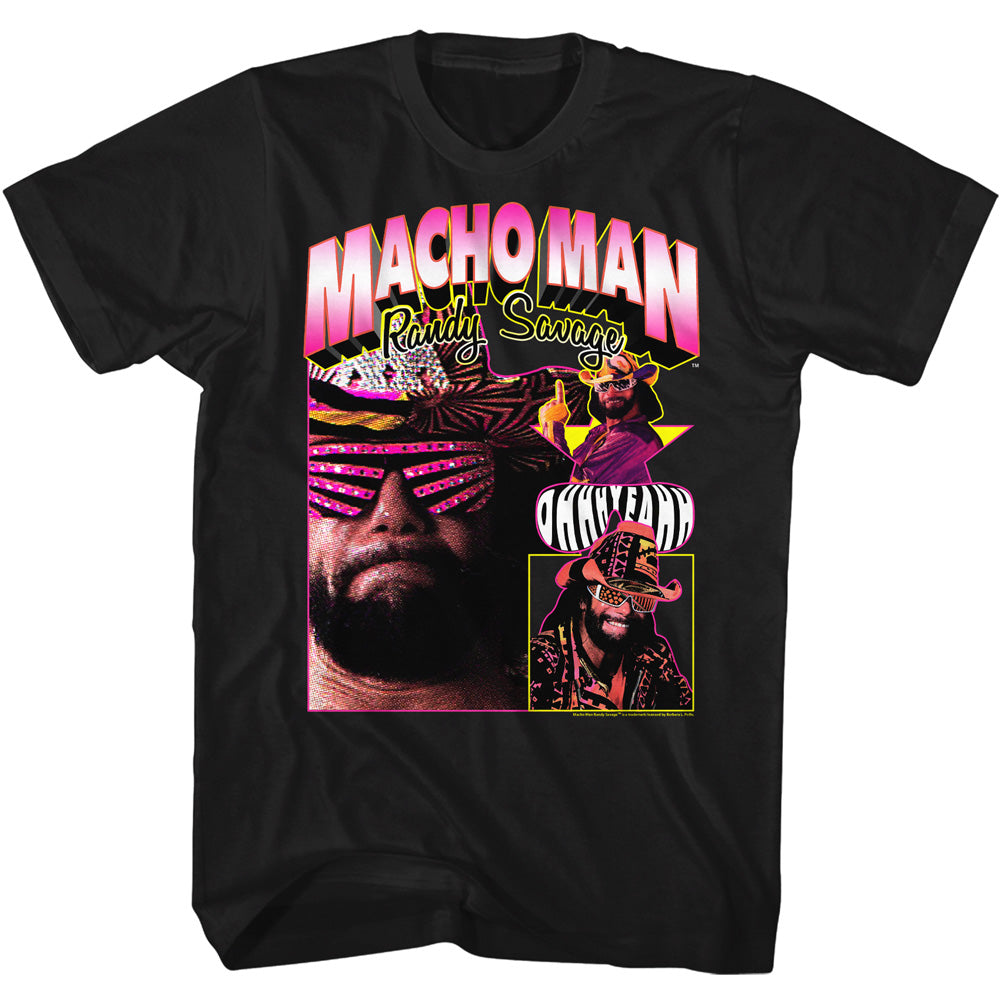 T-Shirt Macho Man Collage