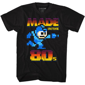 T-Shirt Mega Man 80s
