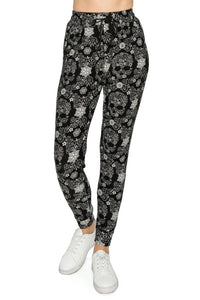 Pantalon SKULL & FLEURS R979