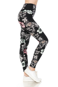 LEGGING FLEURS R558