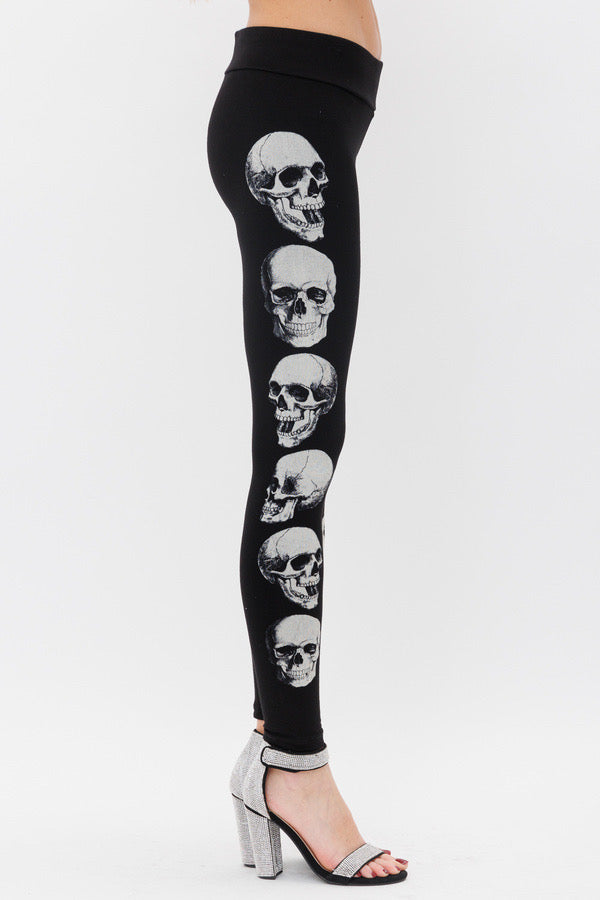 Vocal Legging Skull 19310